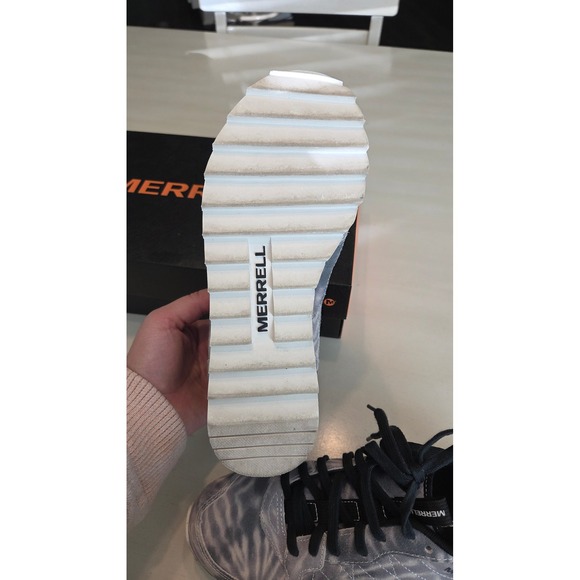 Merrell Alpine Sneaker Tie Dye Suede Black J002502 Women's Trail Shoes Size 7.5 - Picture 5 of 7